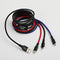 Cable USB Tipo-C 3 en 1 de 2 Metros para Carga Rápida y Transferencia de Datos