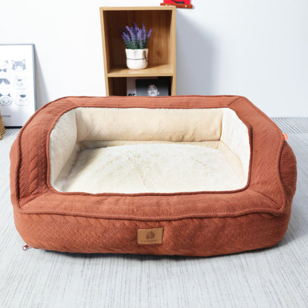Cama Ortopédica para Perros Cuatro Estaciones con Funda Removible y Lavable - Image 5