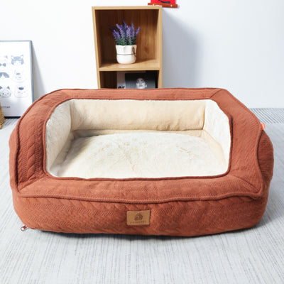 Cama Ortopédica para Perros Cuatro Estaciones con Funda Removible y Lavable - Image 5