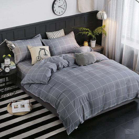 Edredón Desmontable Lavable de Algodón para Cama Doble - Dormitorio Estudiante - Image 47