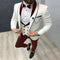 Traje de Tres Piezas para Hombre - Padrino Elegante