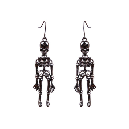 Aretes Calavera Grandes Estilo Europeo Americano para Discoteca - Image 6