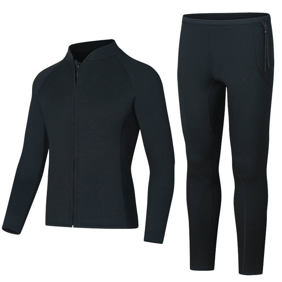Traje de Buceo 3mm con Mangas Largas y Pantalón Completo para Snorkel
