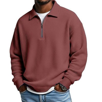 Polo Manga Corta con Cuello y Cierre de Medio Zip - Image 19