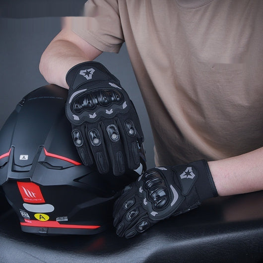 Guantes de Motociclista Anti-caída con Agarre Antideslizante