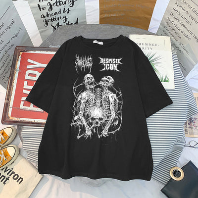 Camiseta Hip Hop Unisex con Estampado Europeo - Image 15