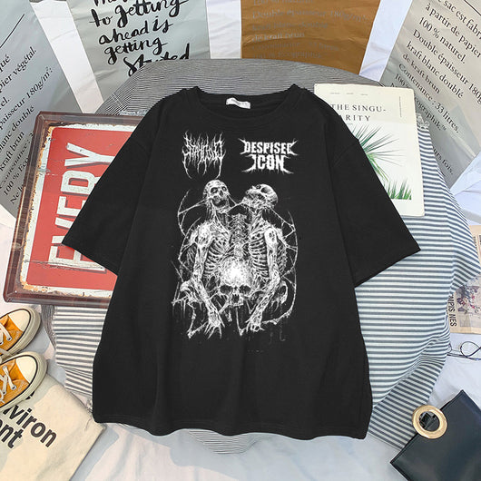 Camiseta Hip Hop Unisex con Estampado Europeo - Image 15
