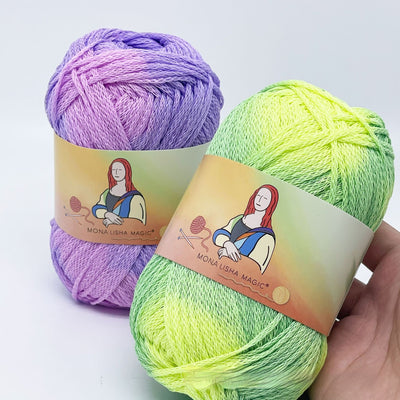 Bolas de Lana de Algodón Puro con Cambio de Temperatura para Tejido DIY - Image 6