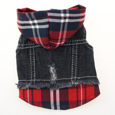 Chaleco Denim Cuadrille para Perros Bichón, Teddy y Bulldog - Image 5