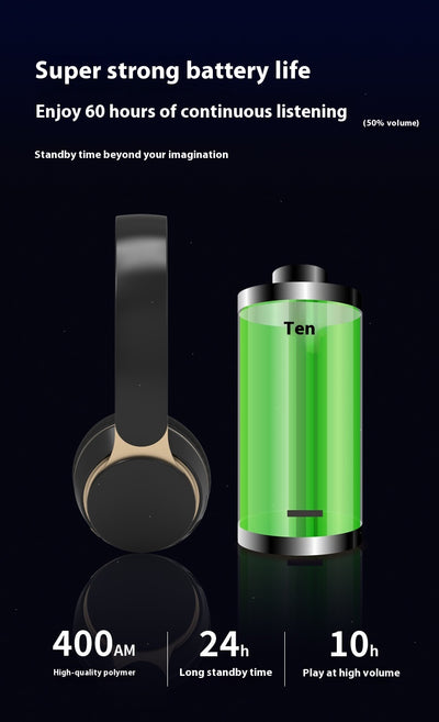 Auriculares Bluetooth Deportivos Plegables con Bajos Potentes - Image 23