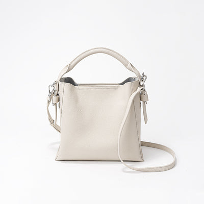 Bolso Bucket de Cuero Genuino para Mujer - Estilo Minimalista - Image 6