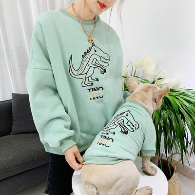 Abrigo Térmico para Mascotas y Dueños - Conjunto Familiar Invierno con Forro de Terciopelo - Image 5