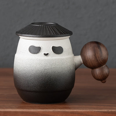 Taza Térmica Panda Hero con Tapa - Vaso para Agua y Bebidas - Image 2
