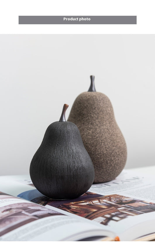 Pera Decorativa de Cerámica - Adorno Elegante para tu Mesa - Image 13