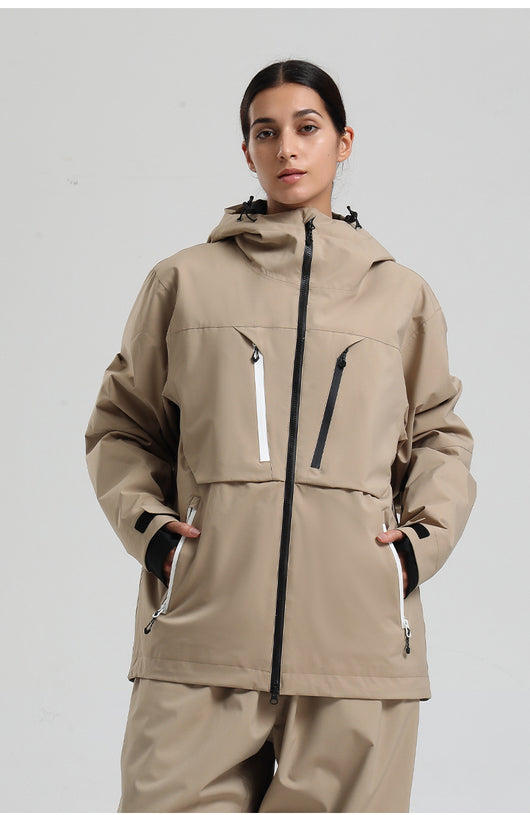 Abrigo de Esquí Acolchado Transpirable Impermeable - Image 27