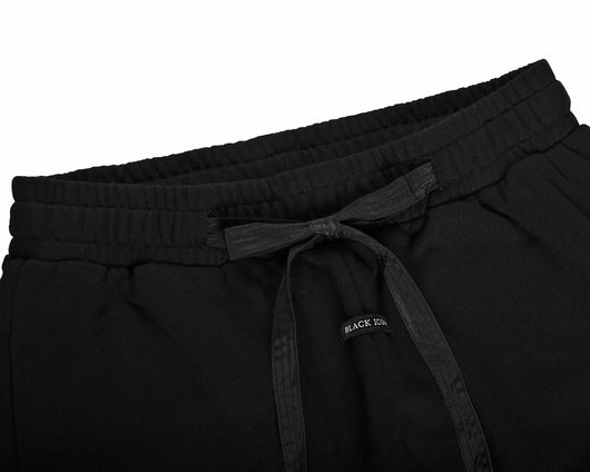 Pantalones Largos Retro con Cordón Ajustable Gris Niebla - Image 14