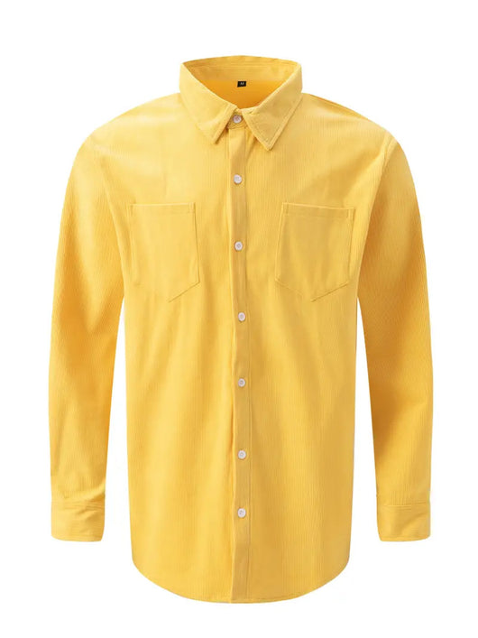 Camisa Manga Larga a Rayas Verticales Casual - Image 25