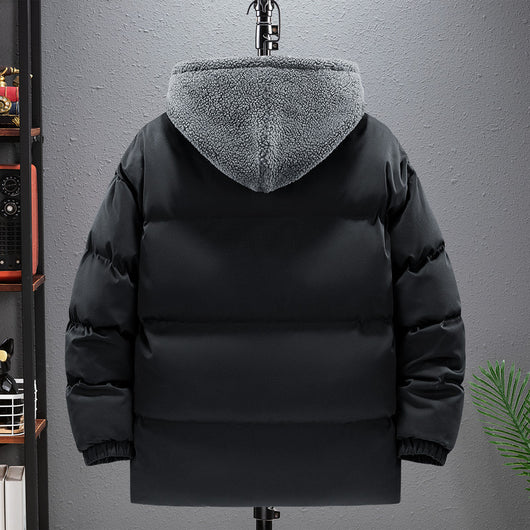 Abrigo Acolchado Bereber con Capucha - Chaqueta de Dos Piezas para Hombre - Image 10