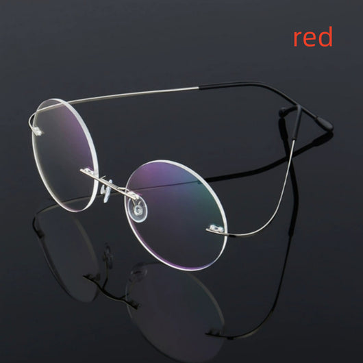 Gafas Retro Sin Marco de Titanio Super Elásticas - Image 11