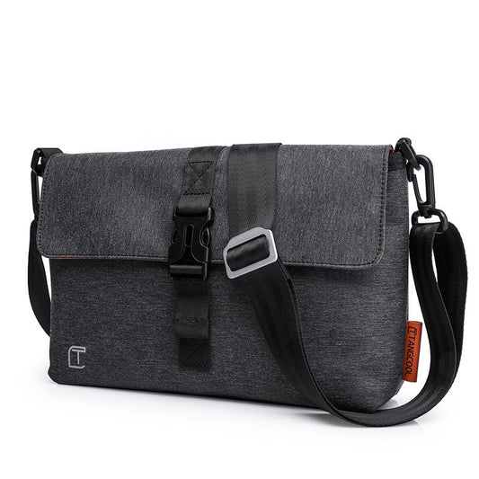 Bolsa Crossbody Oxford Impermeable con Múltiples Compartimentos