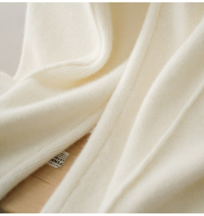 Pantalones de Lana Pura Cintura Alta Invierno - Harem Rectos Abrigados - Image 16