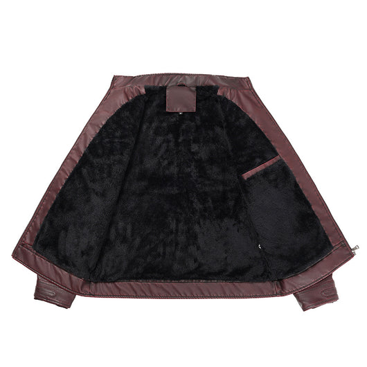 Chaqueta de Cuero PU para Hombre - Primavera y Otoño - Image 14