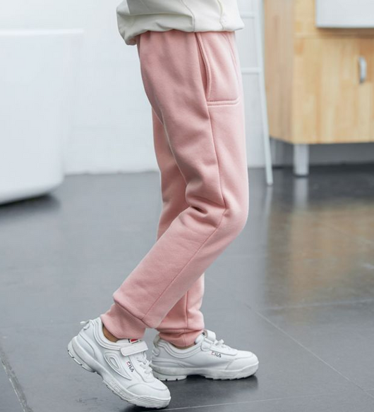 Pantalones Cálidos de Niña con Forro de Terciopelo y Algodón - Image 9