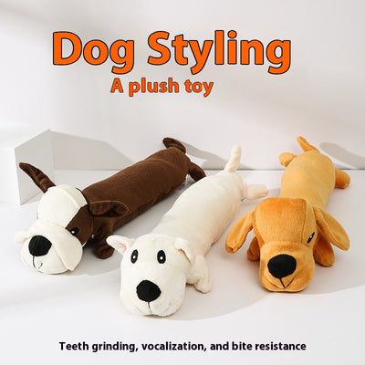 Juguete de Peluche Interactivo con Sonidos para Mascotas