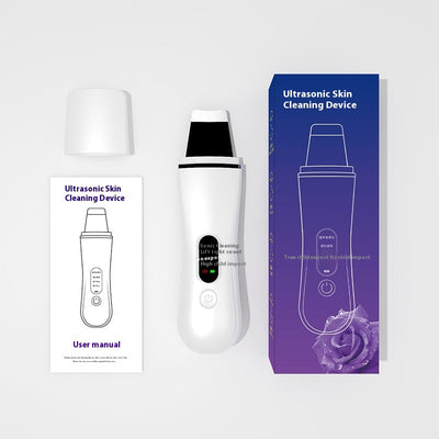 Limpiador Ultrasónico Facial - Eliminador de Puntos Negros y Limpieza Profunda de Poros