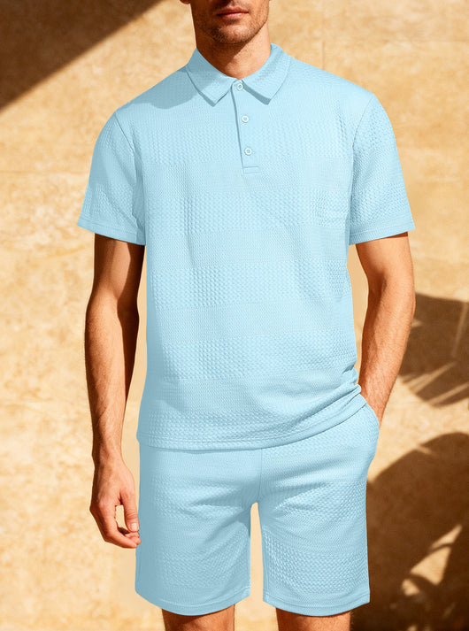 Conjunto Deportivo Hombre Jacquard Suelta Comodidad Total - Image 37