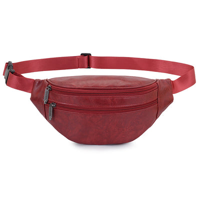 Bolsa de Cintura Retro en Cuero PU para Hombre - Image 7