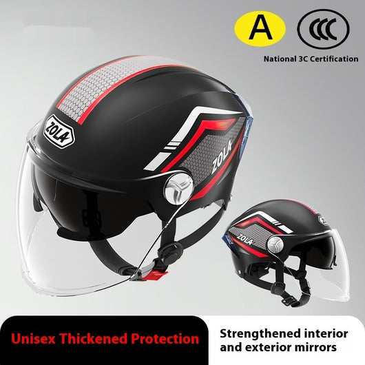 Casco Motociclista Abatible de Protección Solar para Todas las Estaciones - Image 11