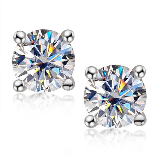 Aretes de Plata Esterlina Chapados en Oro 18K para Mujer - Image 9