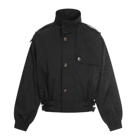 Chaqueta Casual Retro para Hombre con Cuello Alzado - Image 3