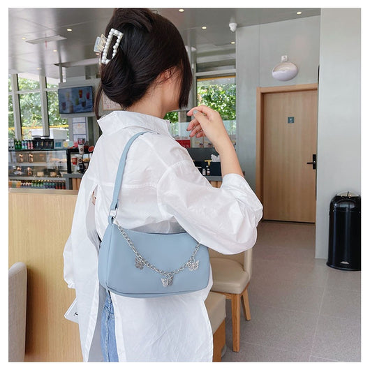 Bolso Bandolera Mariposa con Cadena - Cartera Versátil Comodidad Diaria - Image 20