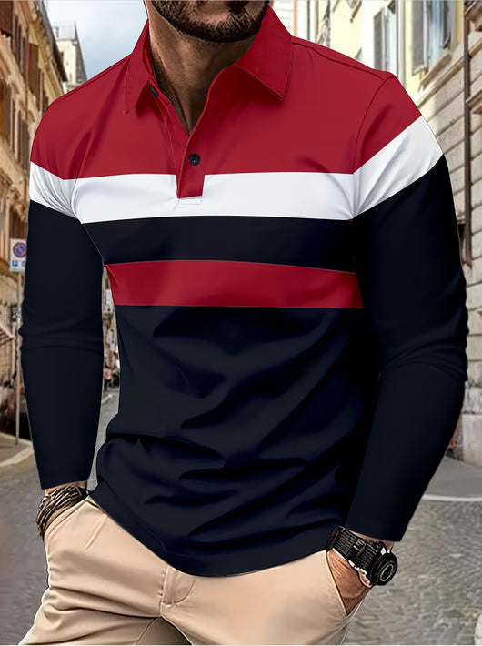 Camisa Casual Slim Fit con Estampado 3D y Cuello Solapa - Image 16