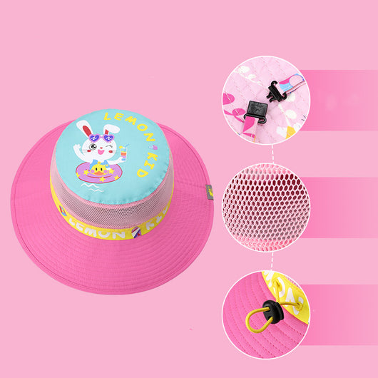 Sombrero Infantil de Ala Ancha para Verano - Image 12