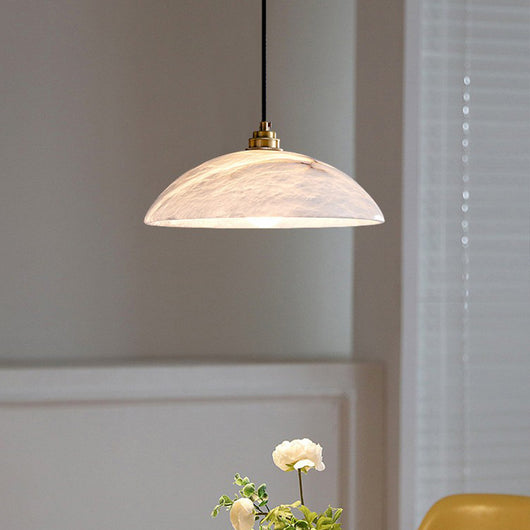 Lámpara de Techo de Mármol Italiano - Diseño Luxury de 3 Luces para Bar y Comedor - Image 3