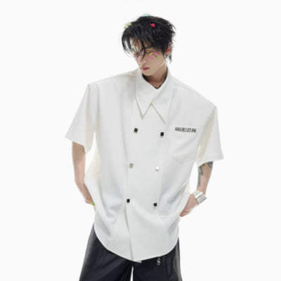 Camisa Casual Holgada de Manga Corta Premium para Hombre - Image 5