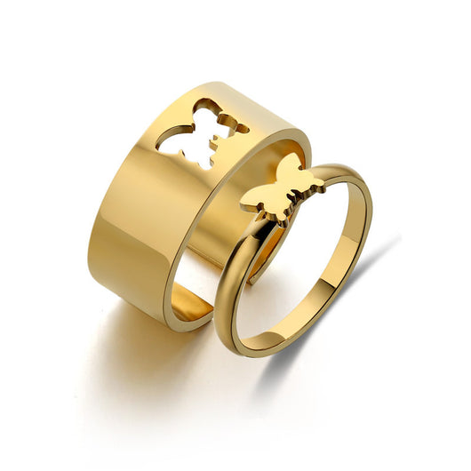 Anillo de Acero Titanio Minimalista y Versátil - Image 6