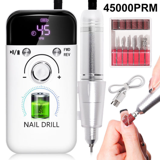 Máquina Profesional de Pulido de Uñas 45000 RPM - Removedor de Esmalte - Image 4