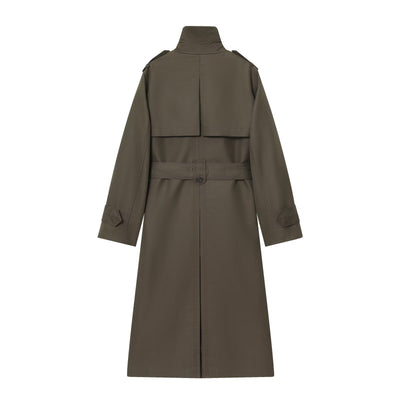 Abrigo Trench Coat Doble Botonadura Elegante para Mujer - Image 13