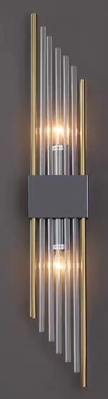 Lámpara de Cristal para Pared de TV - Iluminación Elegante para Sala de Estar - Image 8