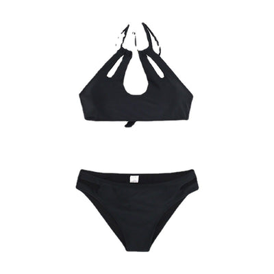 Bikini Triangular Realzador para Playa - Traje de Baño Divisible Vacacional - Image 5