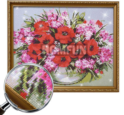 Kit de Pintura de Diamantes con Brocas de Cristal - Bordado Cuadrado y Redondo - Image 8