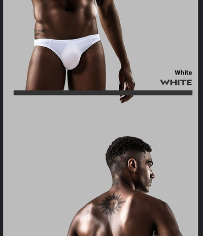 Calzoncillos Triangulares de Seda Helada Transpirables para Hombre - Image 15