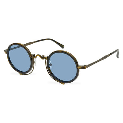 Gafas de Sol Polarizadas Retro Circulares Estilo República - Image 11