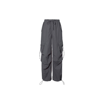 Pantalón Recto Ancho Cintura Media con Pliegues - Image 6