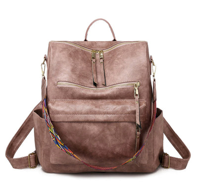 Mochila de Cuero Vintage con Gran Capacidad - Image 27