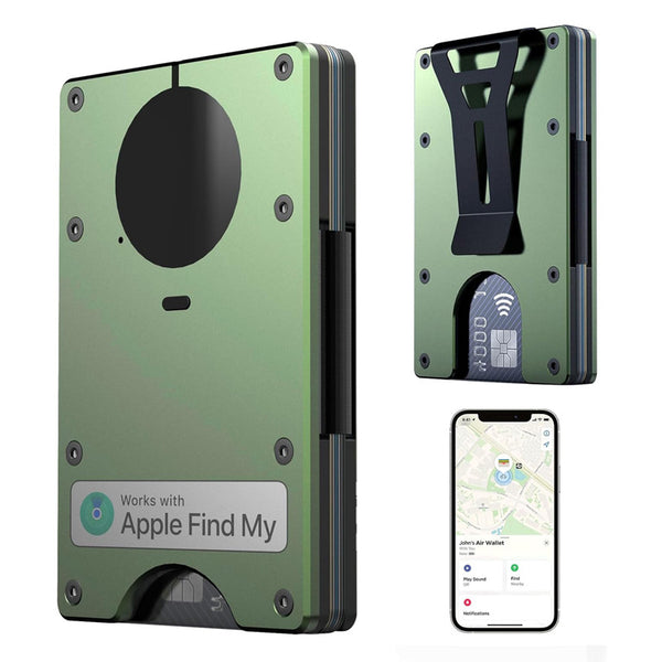Billetera Minimalista con Chip AirTag Integrado